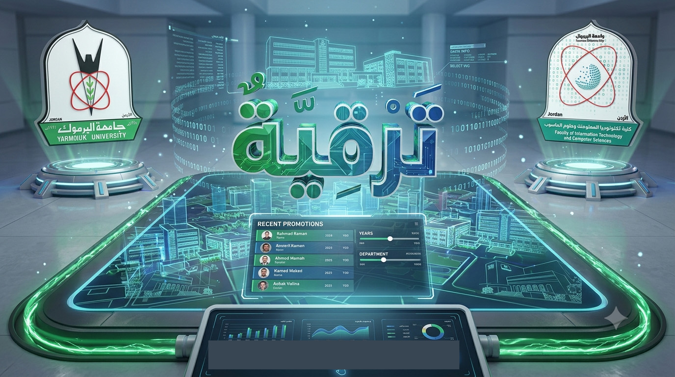 باسم جميع الزملاء في الكلية نبارك للزميلة الدكتورة نهله شطناوي الترقية المستحقة إلى رتبة استاذ مشارك في قسم علوم الحاسوب. 